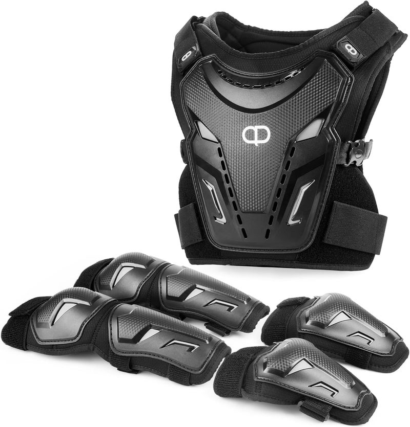 DA - Kids Dirt Bike Gear - Youth Motorcycle Riding Protective Gear Motocross Armor Suit Chest Protector for Boys Girls Mountain Biking Cycling - Image 1